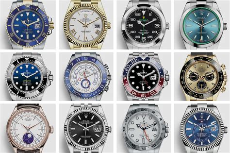 list of rolex models